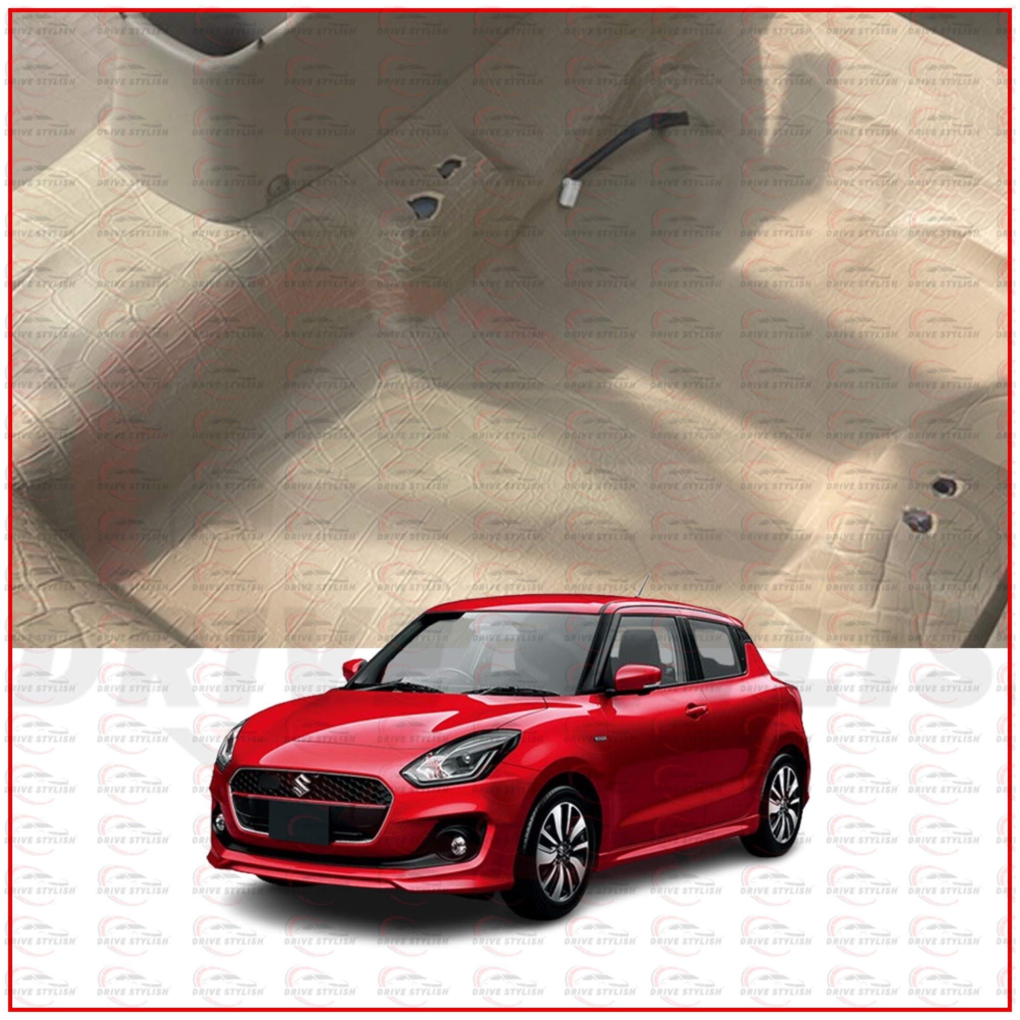Car Flooring Lamination for Maruti Suzuki Swift 2018
