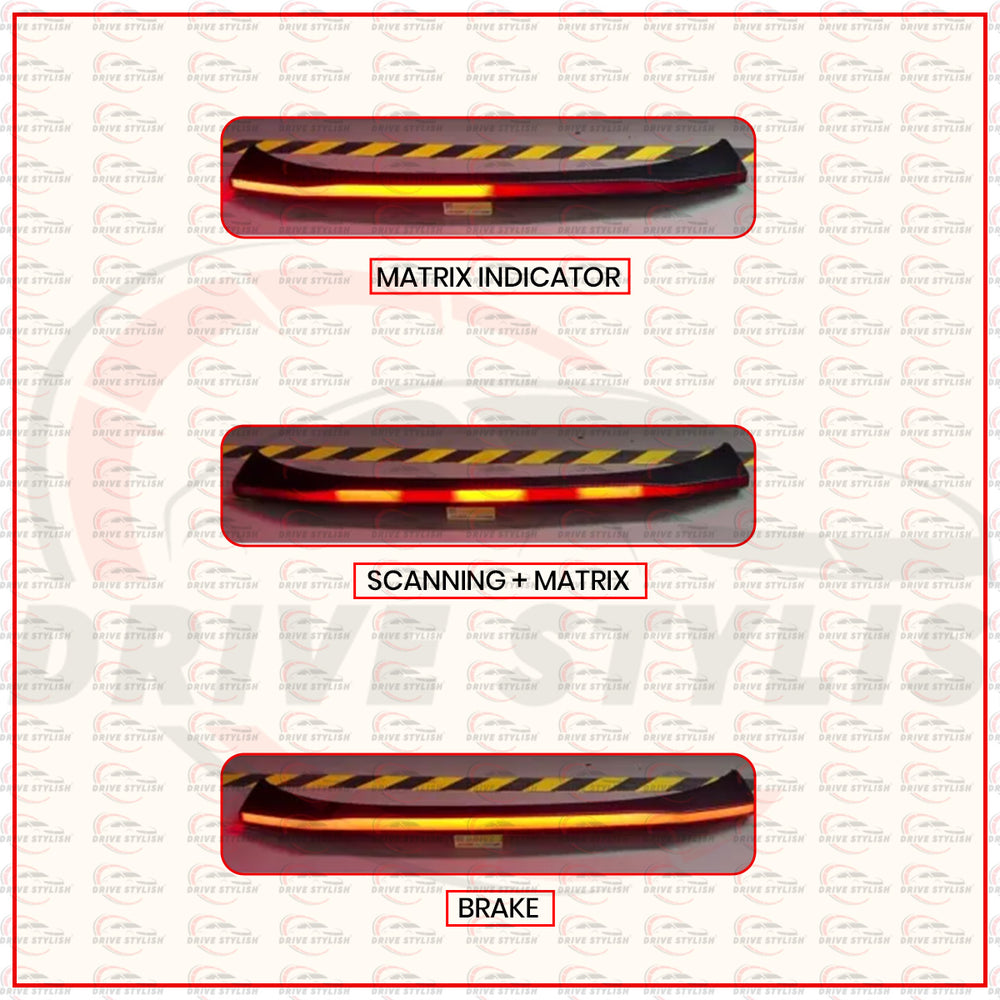 3xo Rear Connecting Tail Lamp || Middle Connecting Light