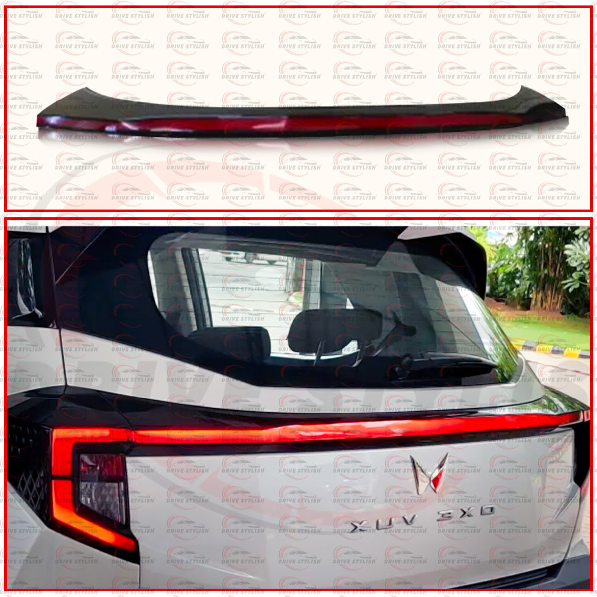 3xo Rear Connecting Tail Lamp ||  Middle Connecting Light 