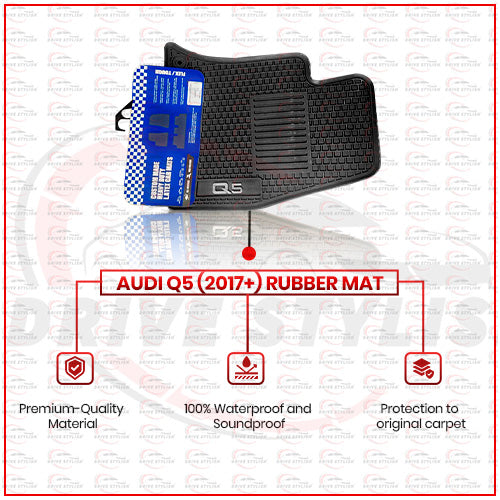 Audi Q5 2018 Onwards Waterproof Rubber Mats