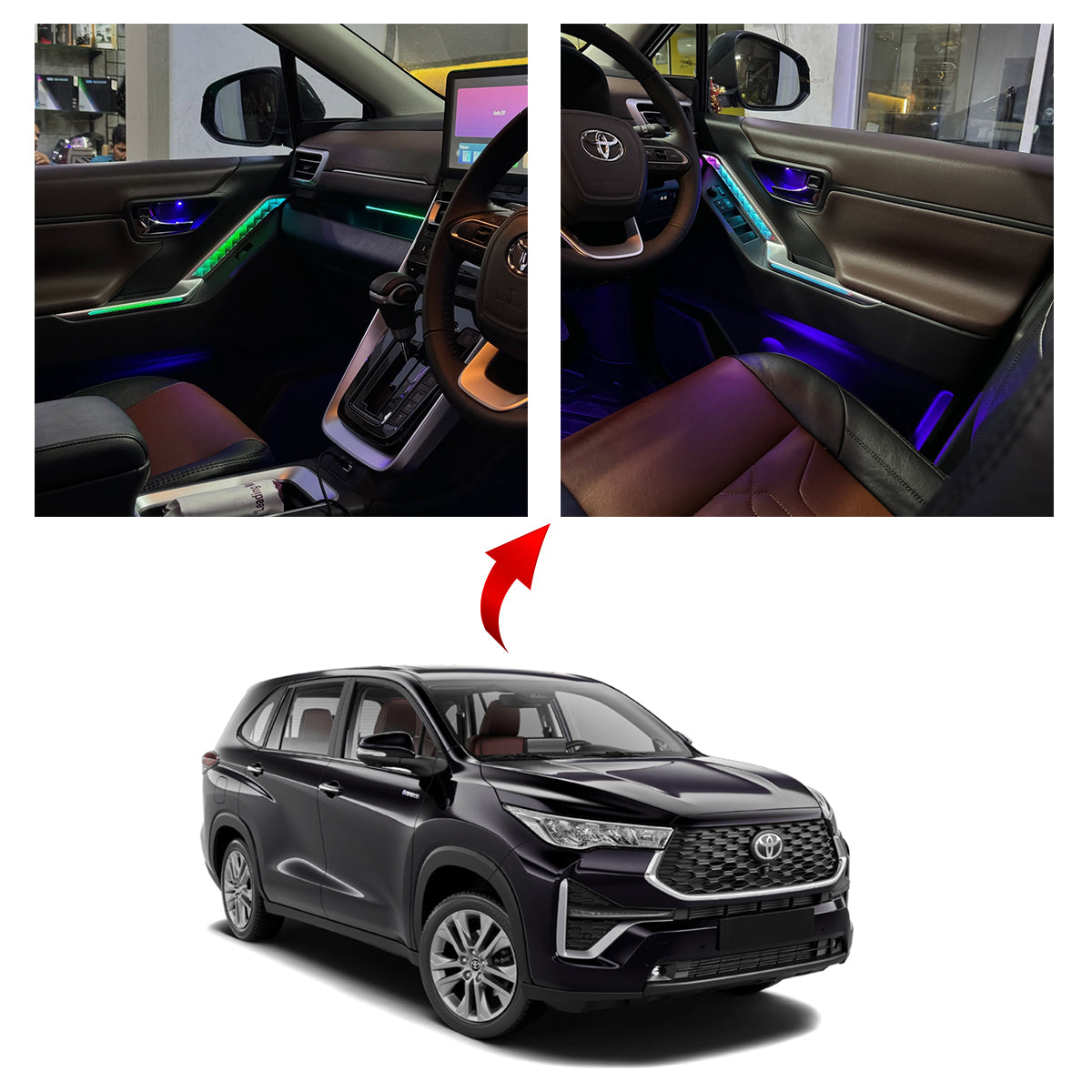 Toyota Innova Hycross Ambient lighting