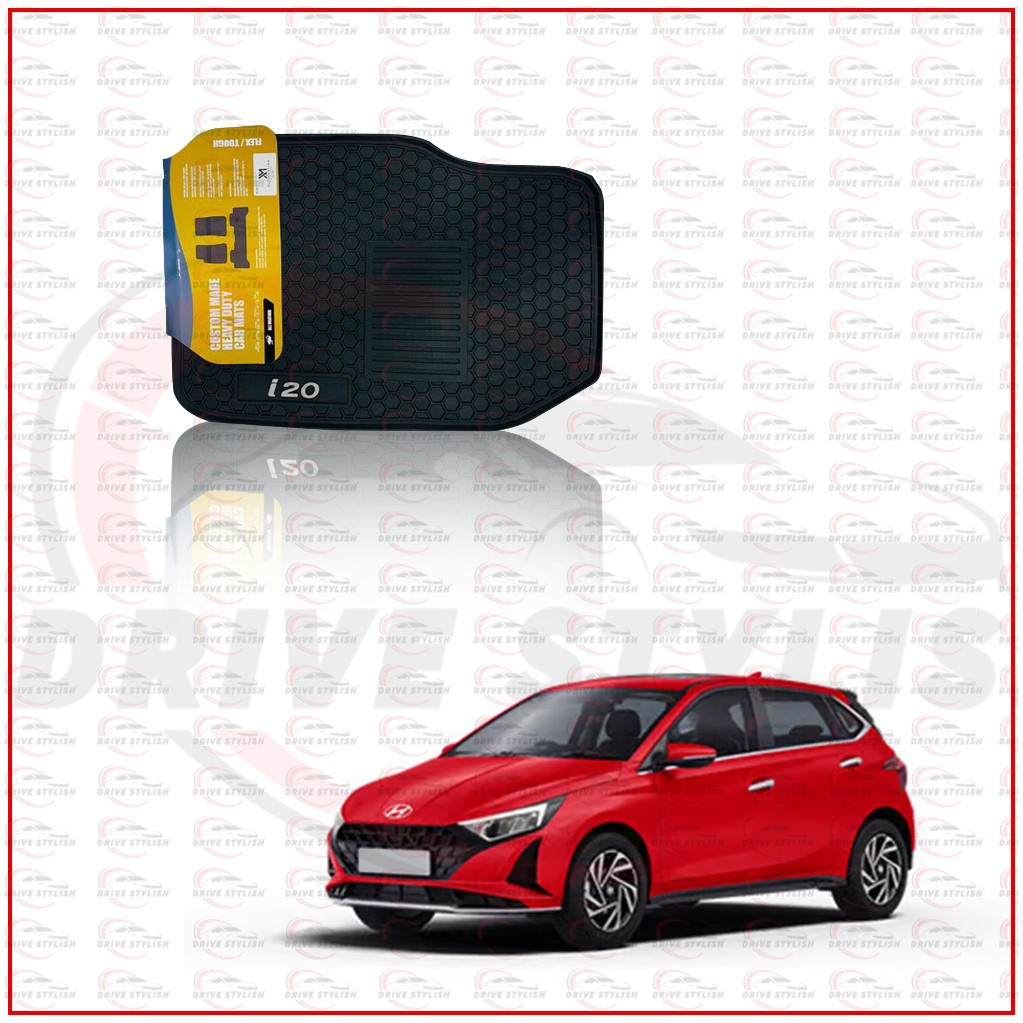 Hyundai I20 Latex floor Mats