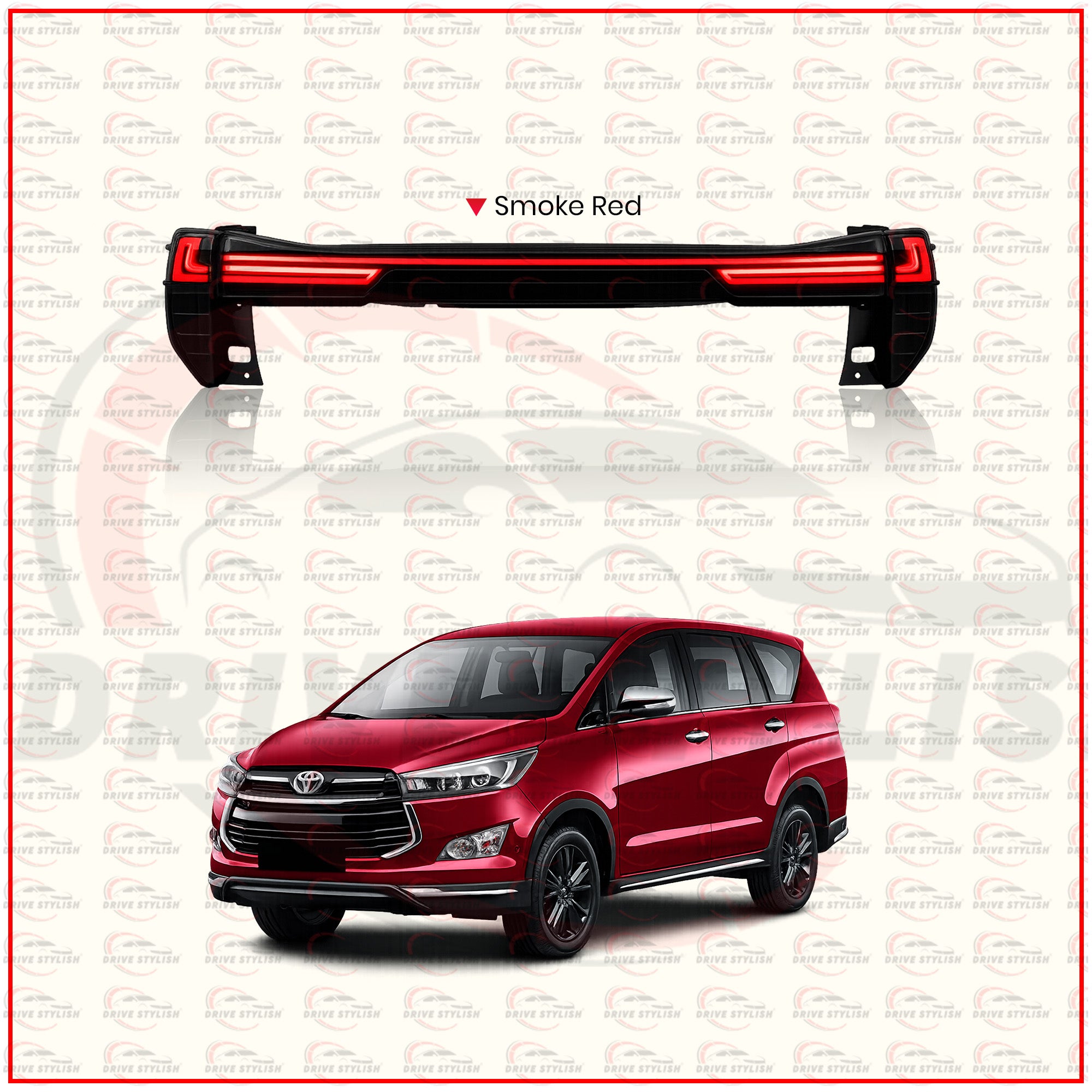 Lexus Style Tail Lamp for Innova Crysta 2016 Onwards