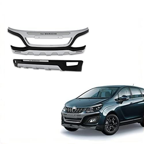 Mahindra Marazzo - Front and Rear Bumper Guard Protector