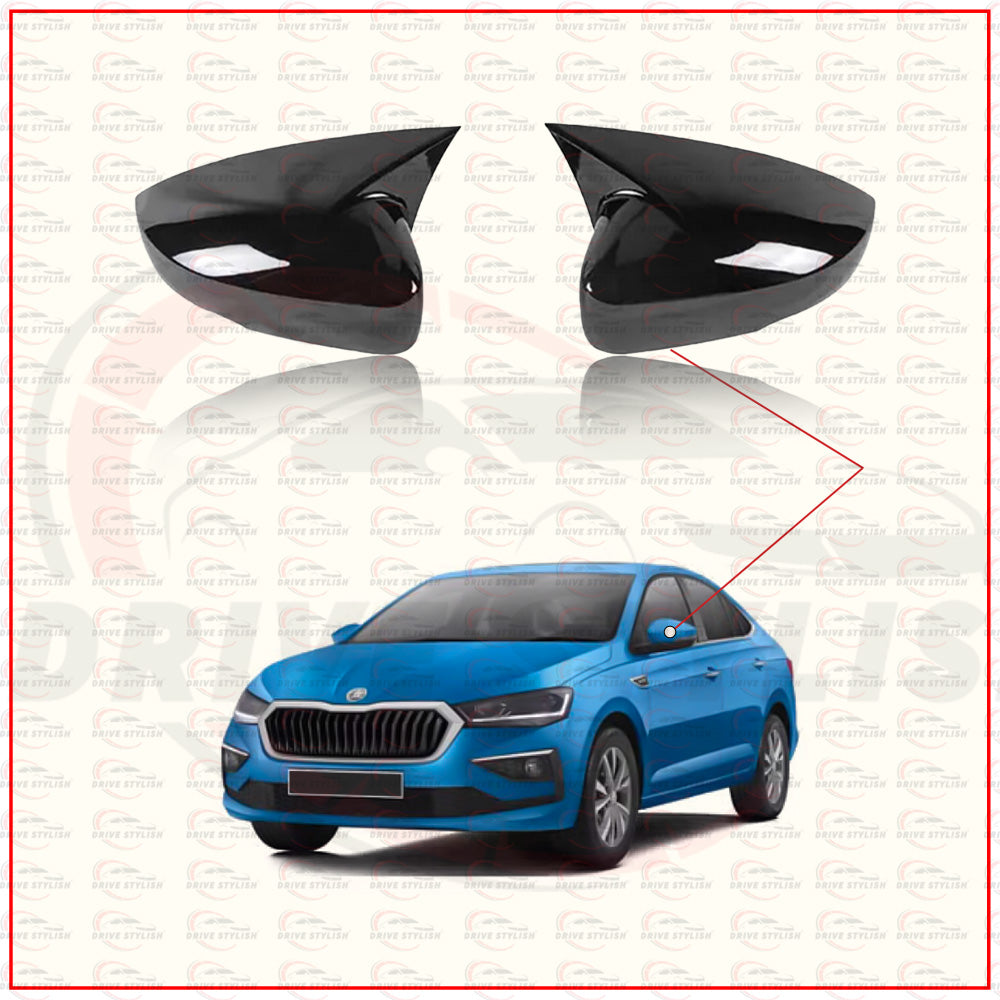 Batman Side Mirror Cover for Skoda Slavia 2022 Onwards