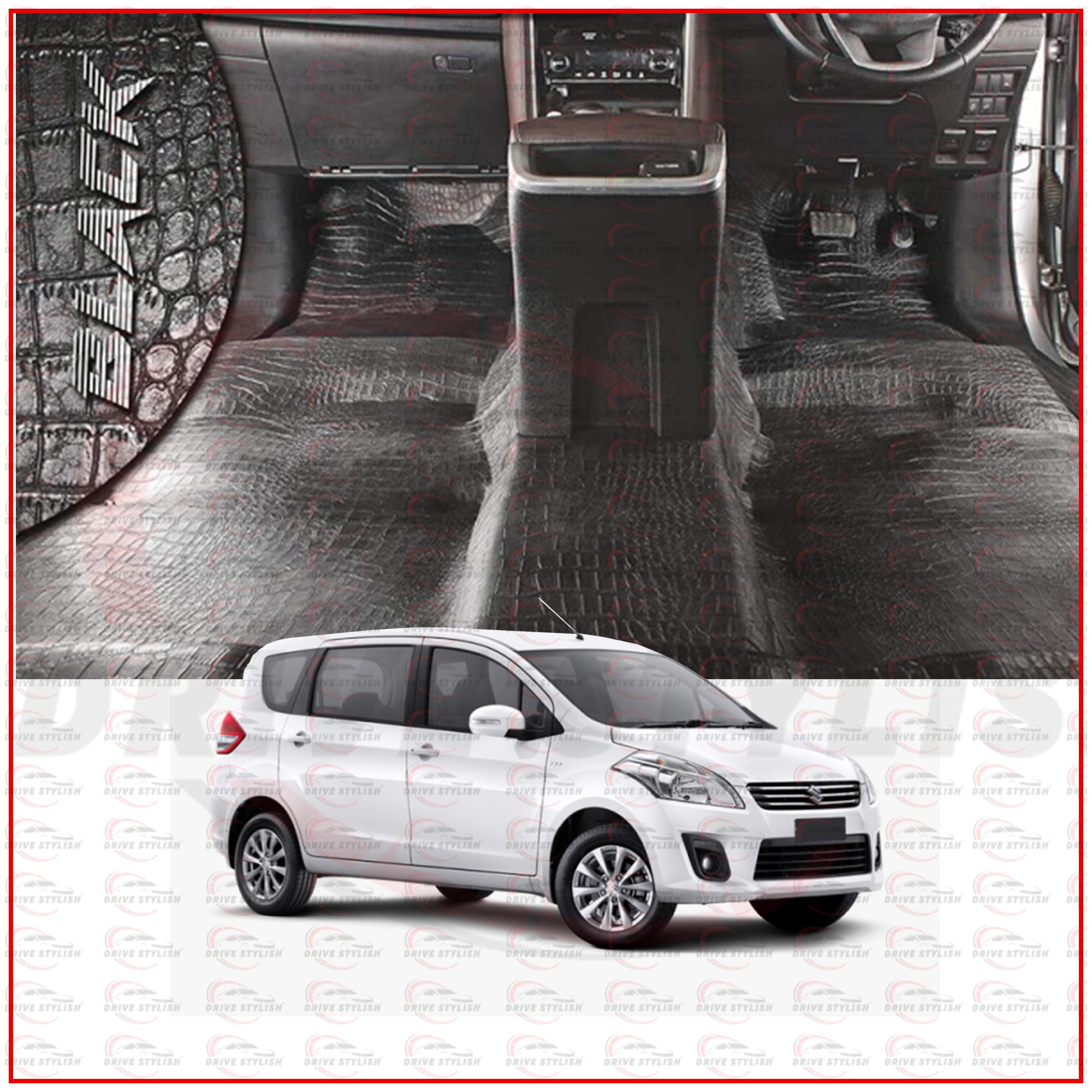Car Flooring Lamination for the Maruti Suzuki Ertiga 