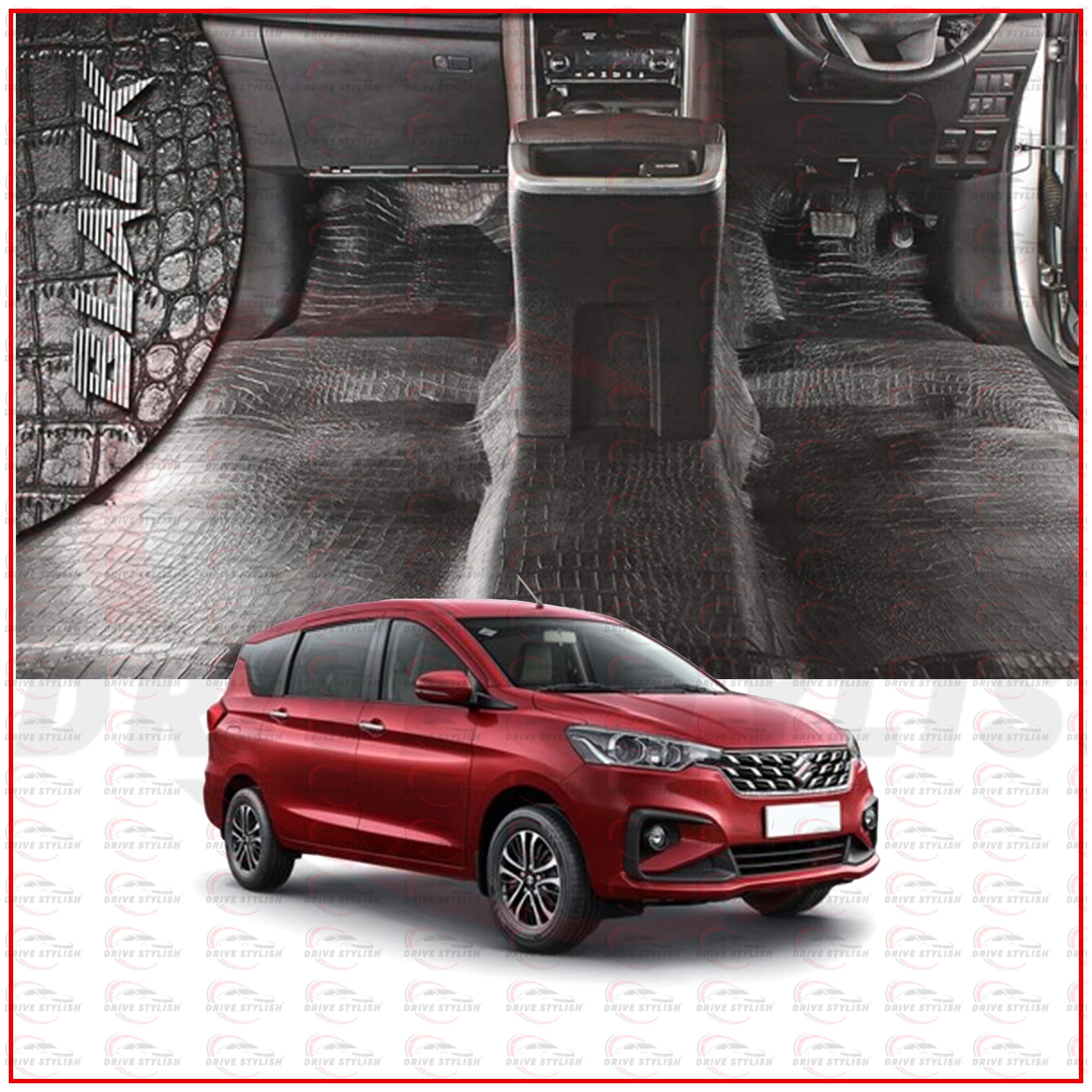 Car Flooring Lamination for the Maruti Suzuki Ertiga 2018 