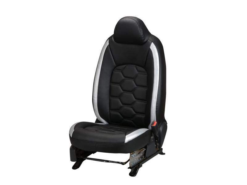 Volkswagen Virtus Racing series 3D Custom art leather car seat covers