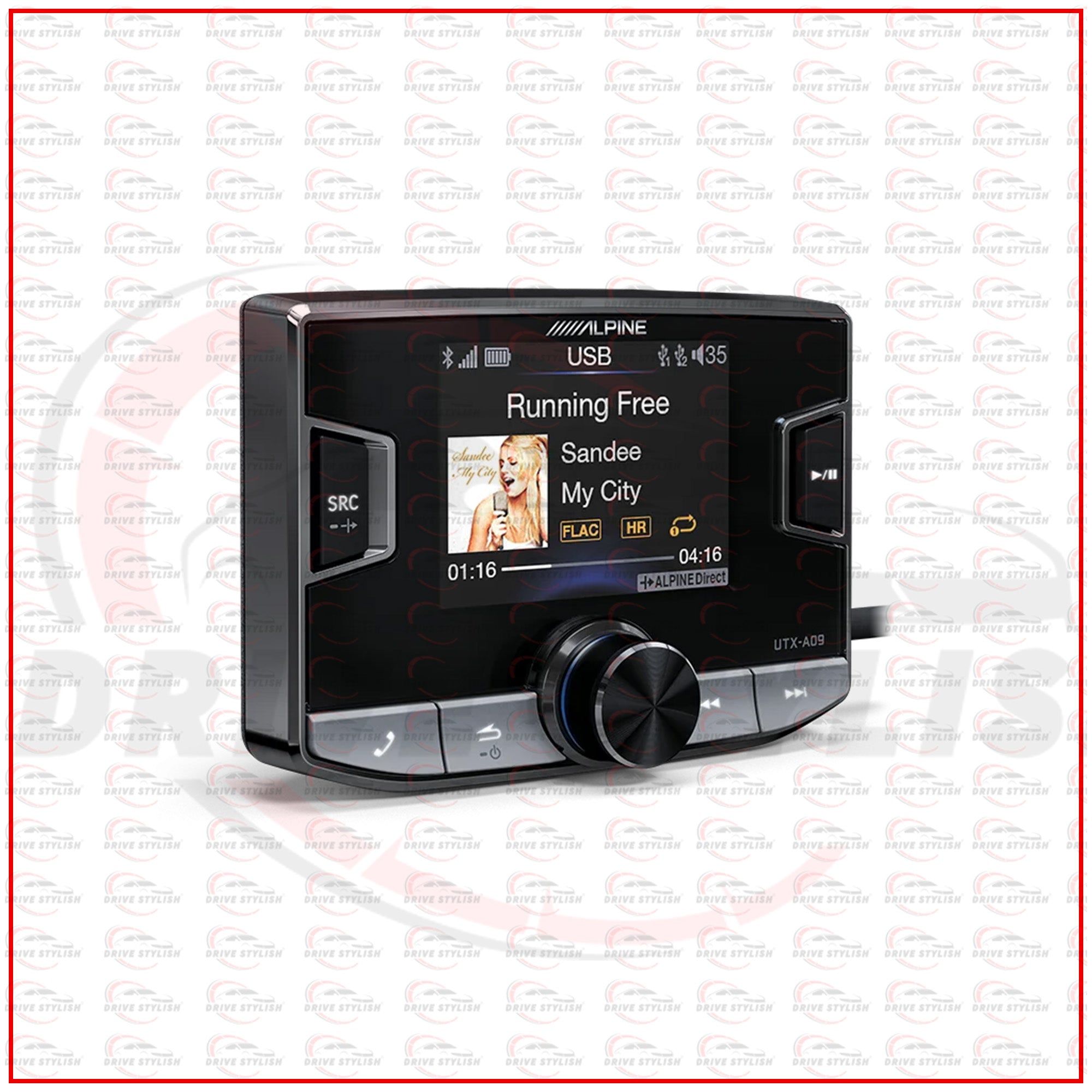 Alpine UTX-A09 Hi-RES Audio Player | Digital Media Upgrade Station