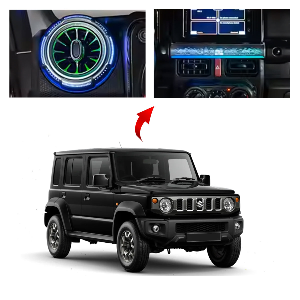 Suzuki Jimny Ambient Light  || 19 pisces