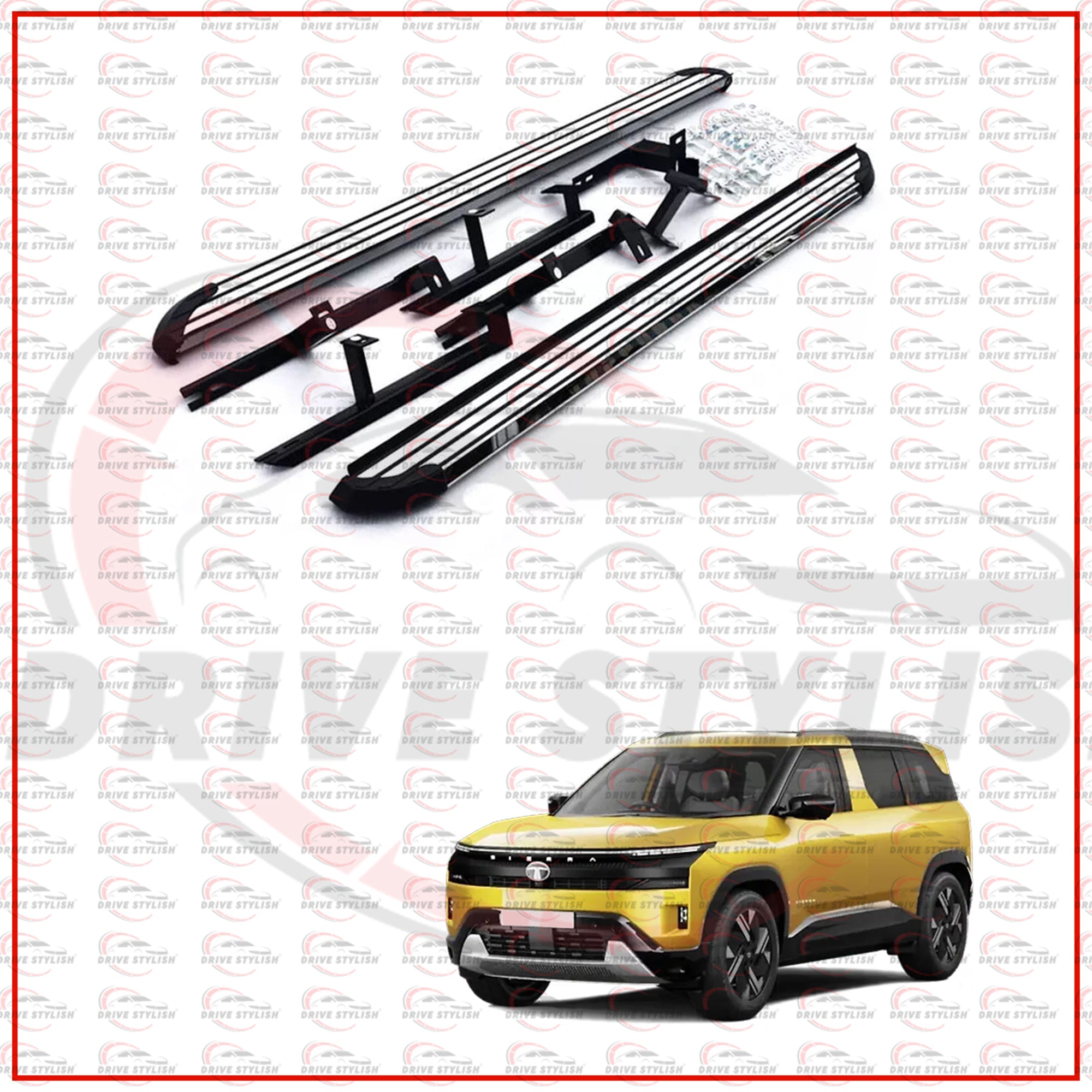 Side Foot Steppers for Tata Sierra 2026