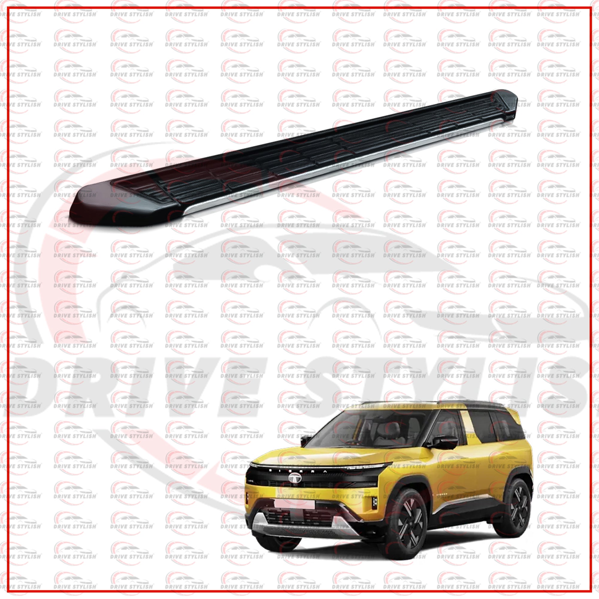 Side Footrest Board for Tata Sierra 2026 