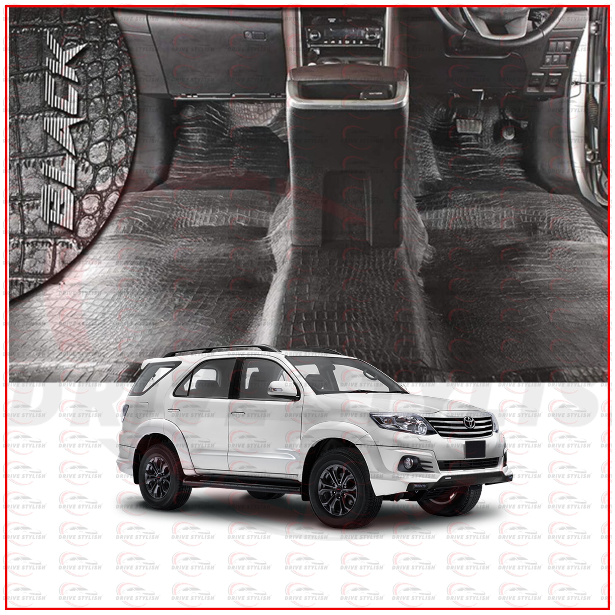 Car Flooring Lamination for the Toyota Fortuner 2010 