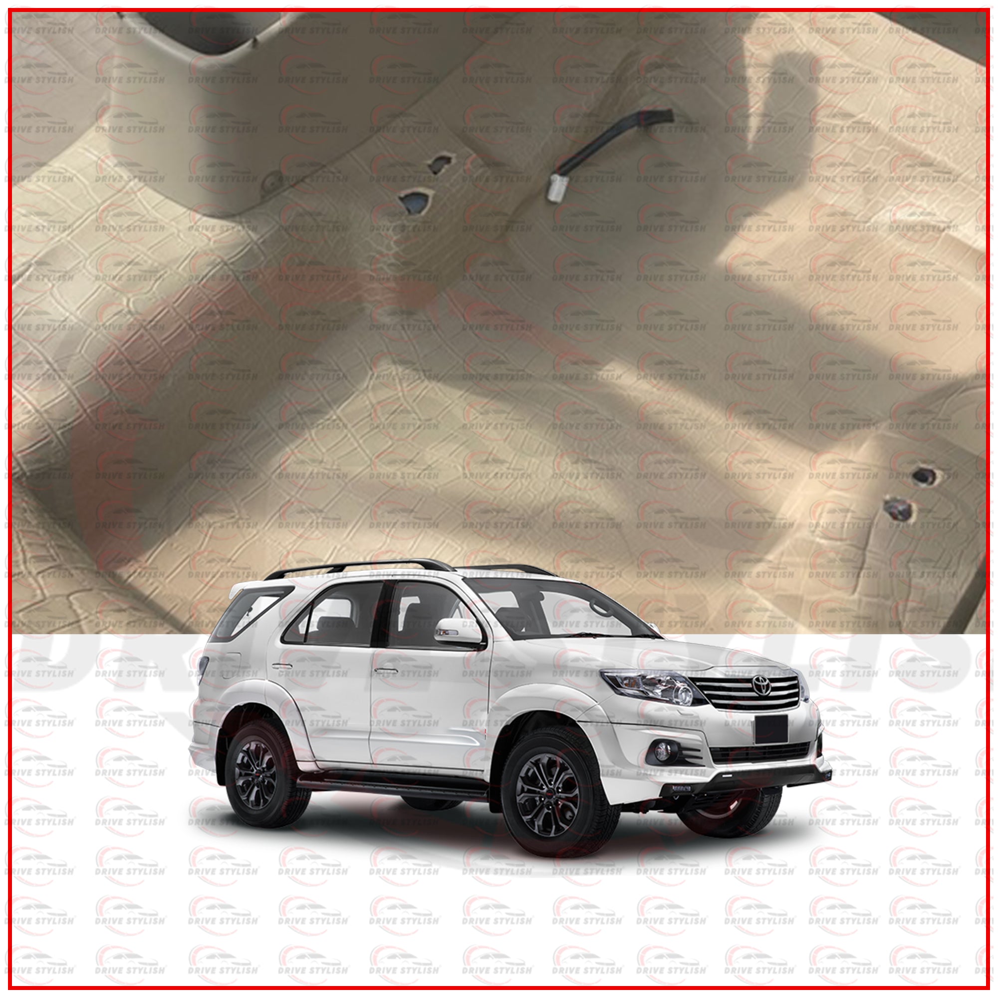 Car Flooring Lamination for the Toyota Fortuner 2010 