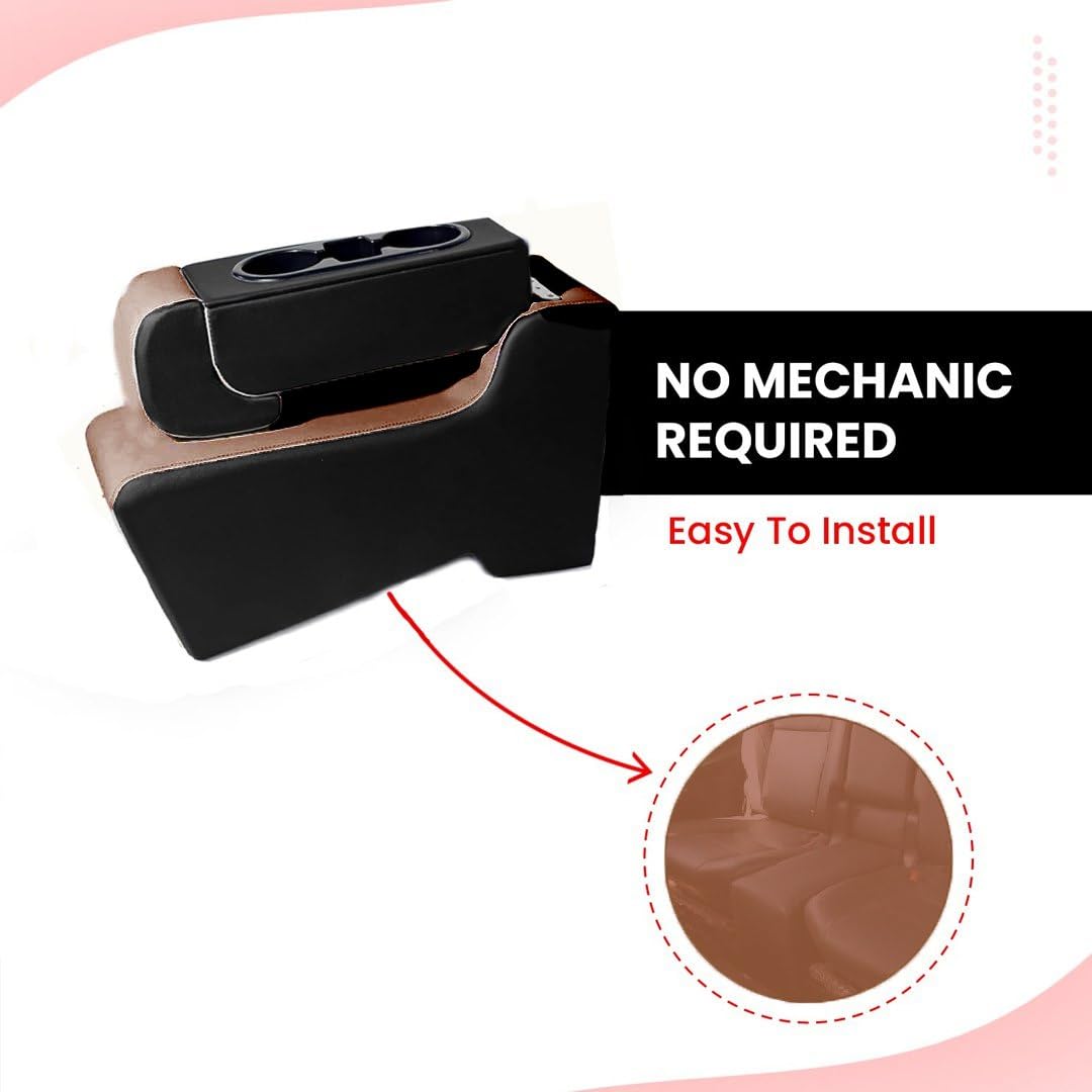 Innova Hycross Wooden Car Centre Armrest