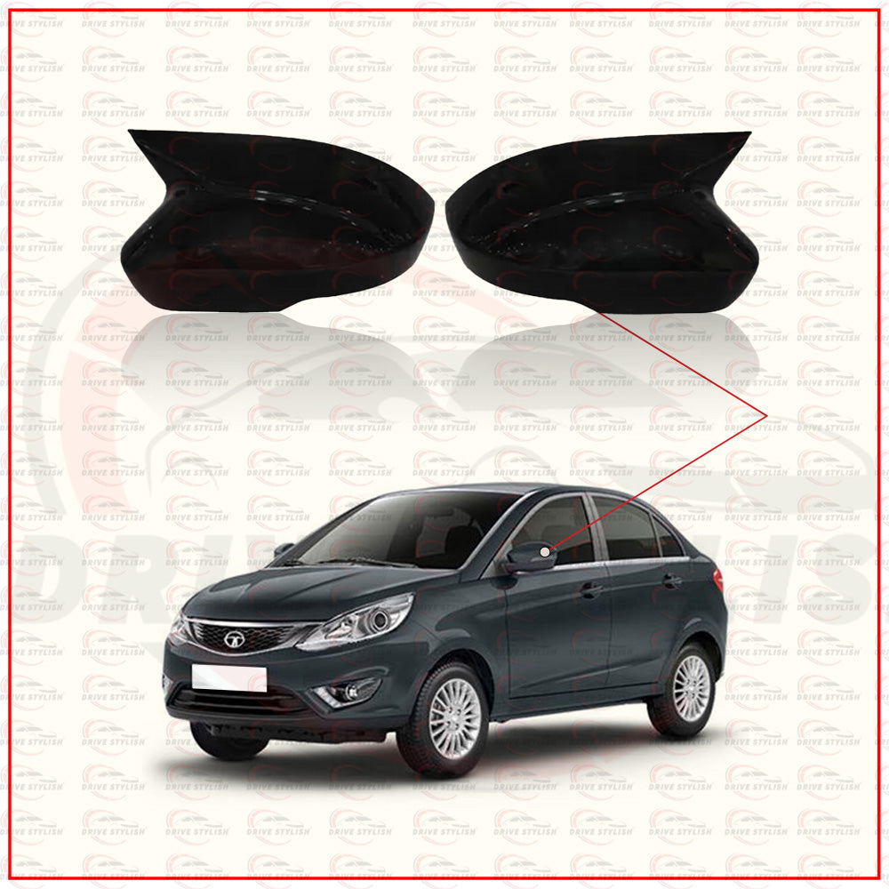Batman Side Mirror Cover for Tata Zest 2014 Onwards