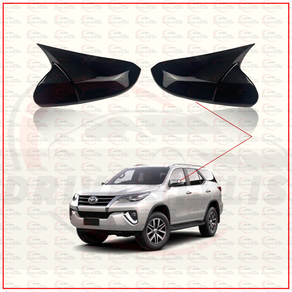 Batman Side Mirror Cover for Toyota Fortuner 2016 Onwards