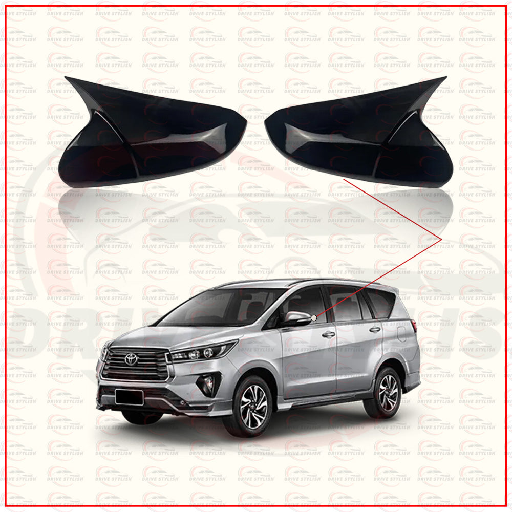 Batman Side Mirror Cover for Toyota Innova Crysta 2016 Onwards