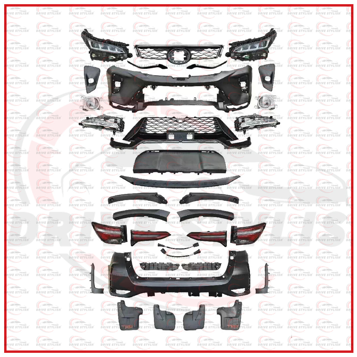 Fortuner 2016 to Legender Kit