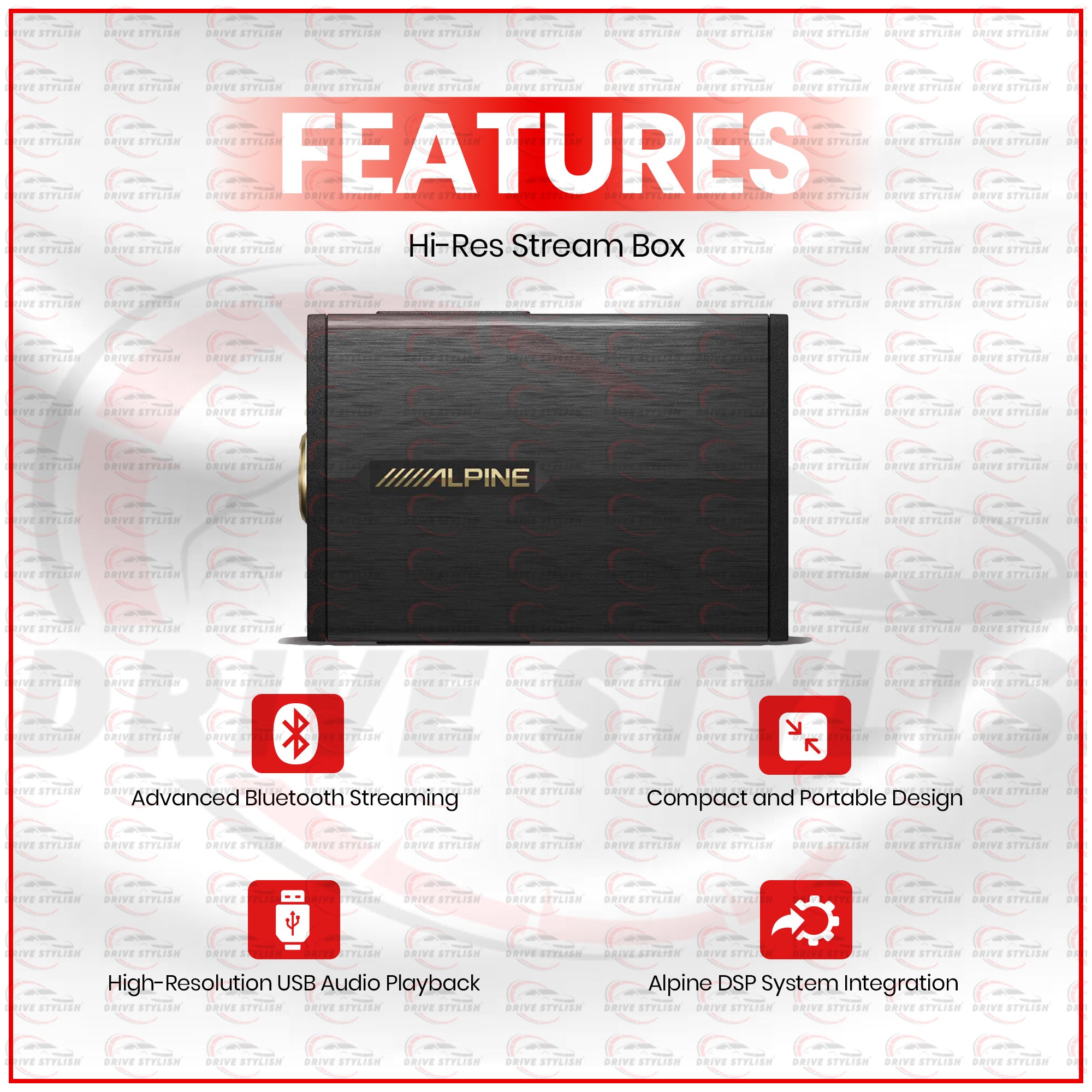 Alpine Hi-Res Streaming Box 