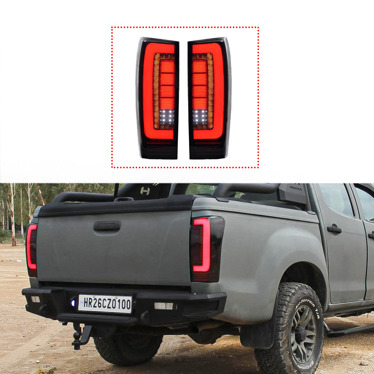 Tail Lights for Isuzu D- Max