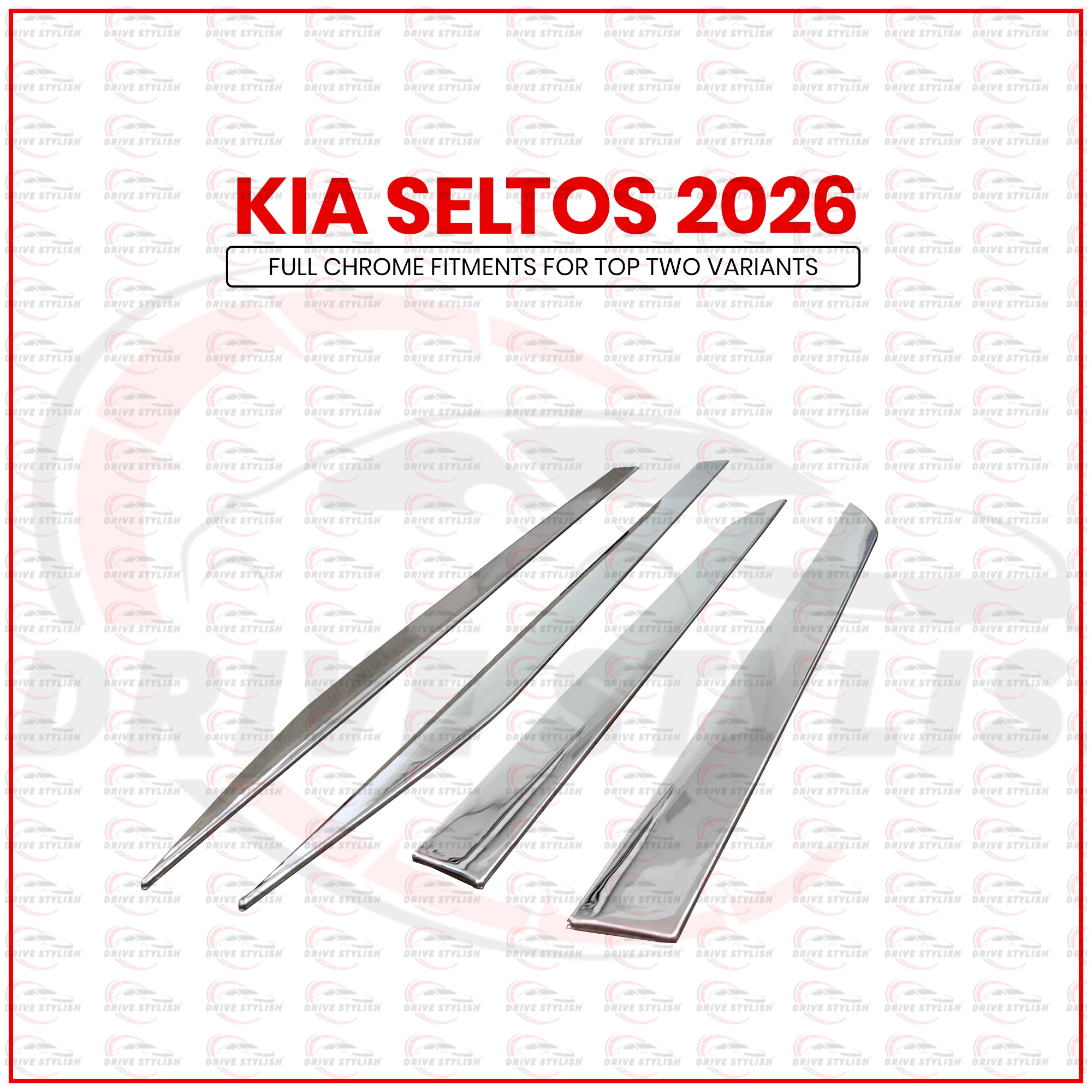 Side Beading for Kia Seltos 2026 Onwards
