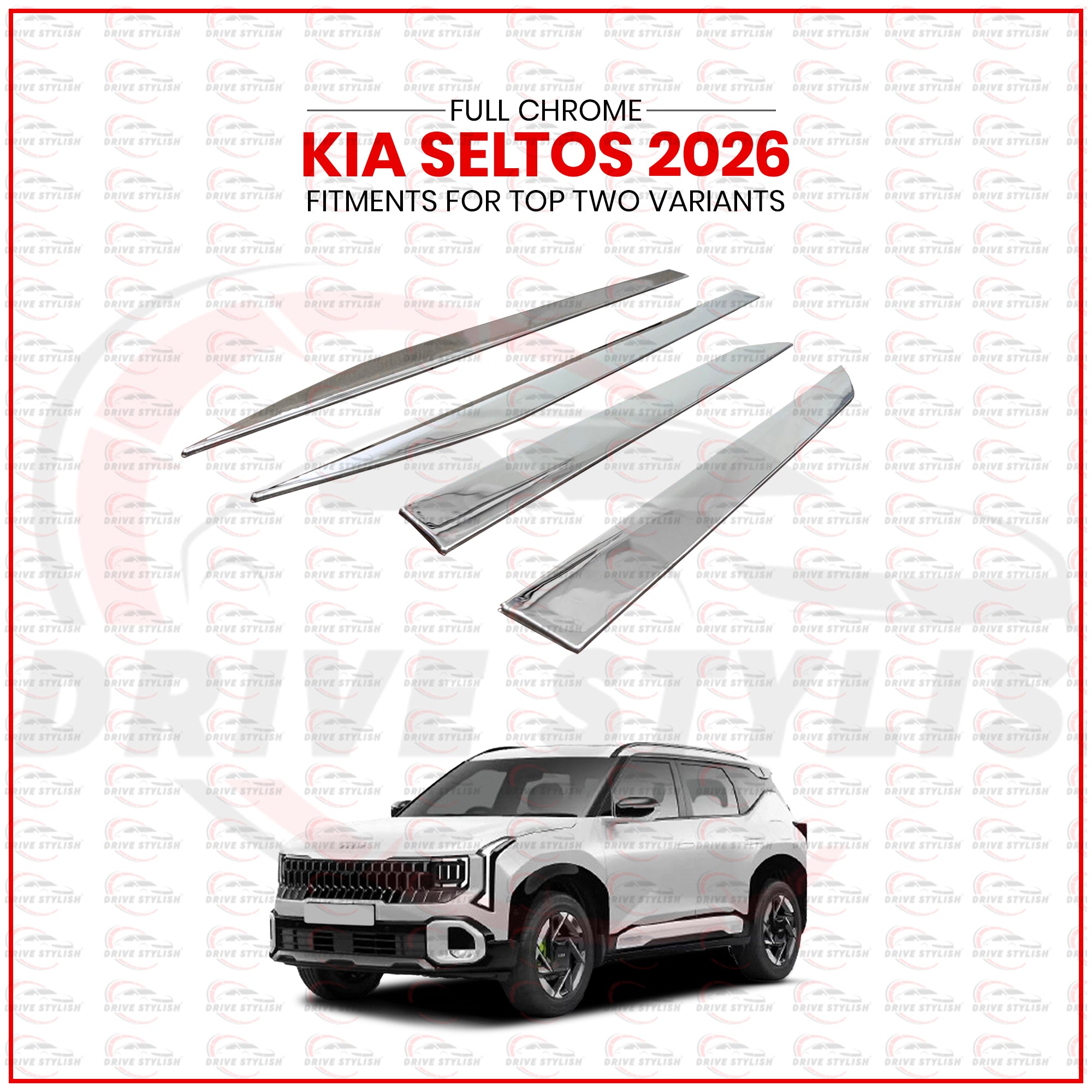 Side Beading for Kia Seltos 2026 Onwards