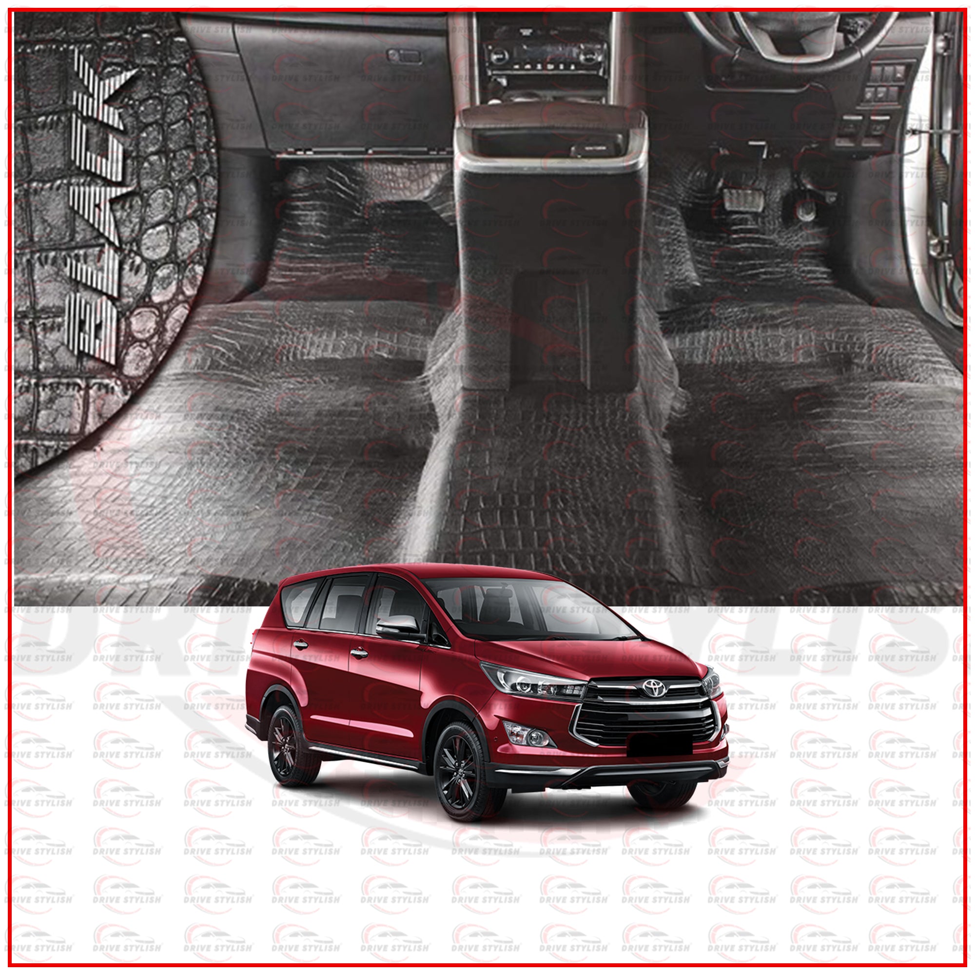 Car Flooring Lamination for the Toyota Innova