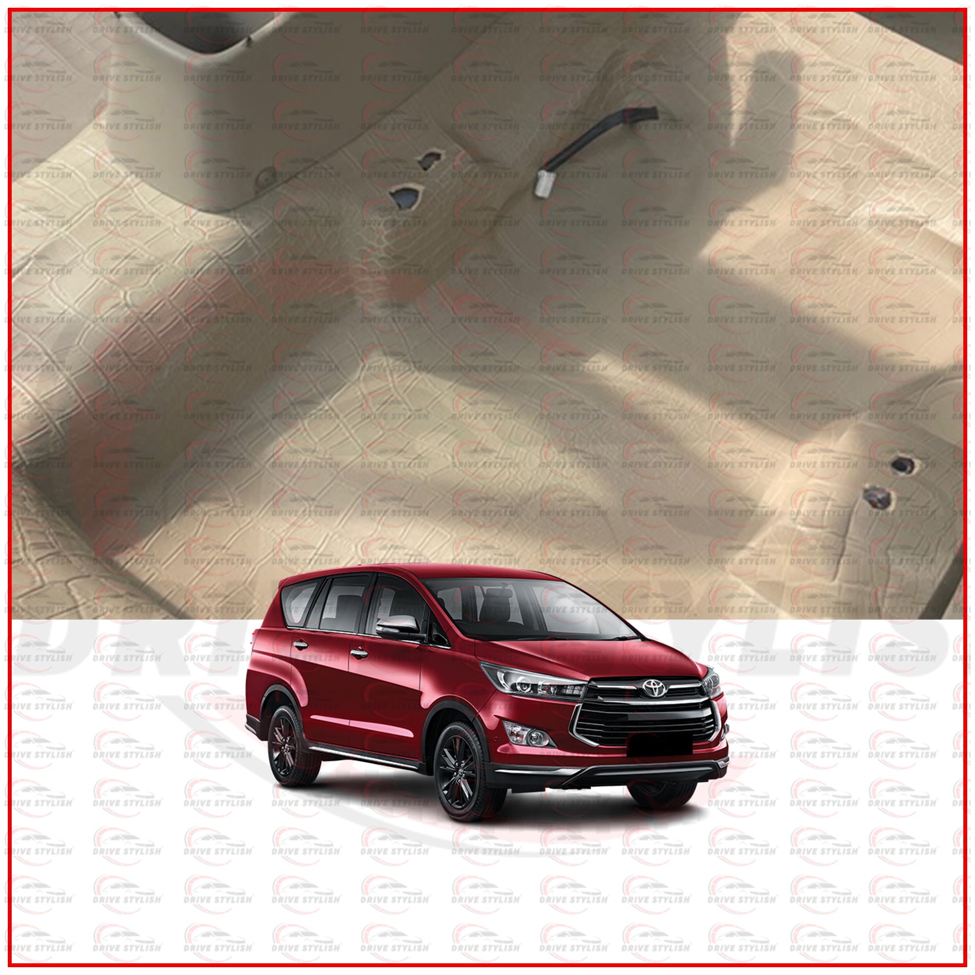Car Flooring Lamination for the Toyota Innova