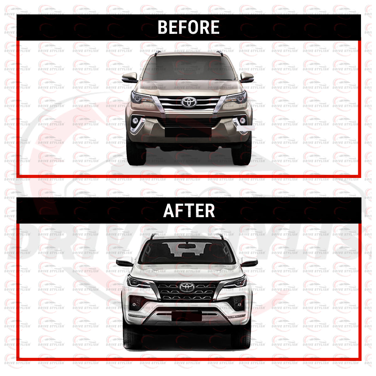 Fortuner 2016 to Sigma Kit