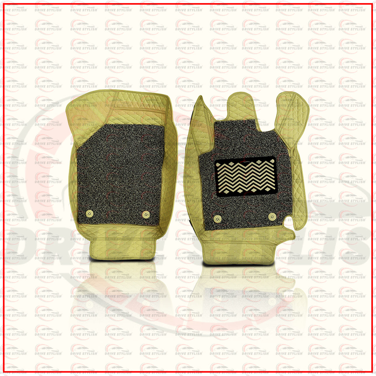 Beige Coloured 7D Mats for Tata Sierra 2026