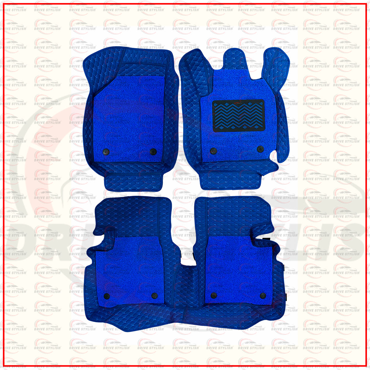 Blue 7D Car Floor Mats for Tata Sierra 2026 Price