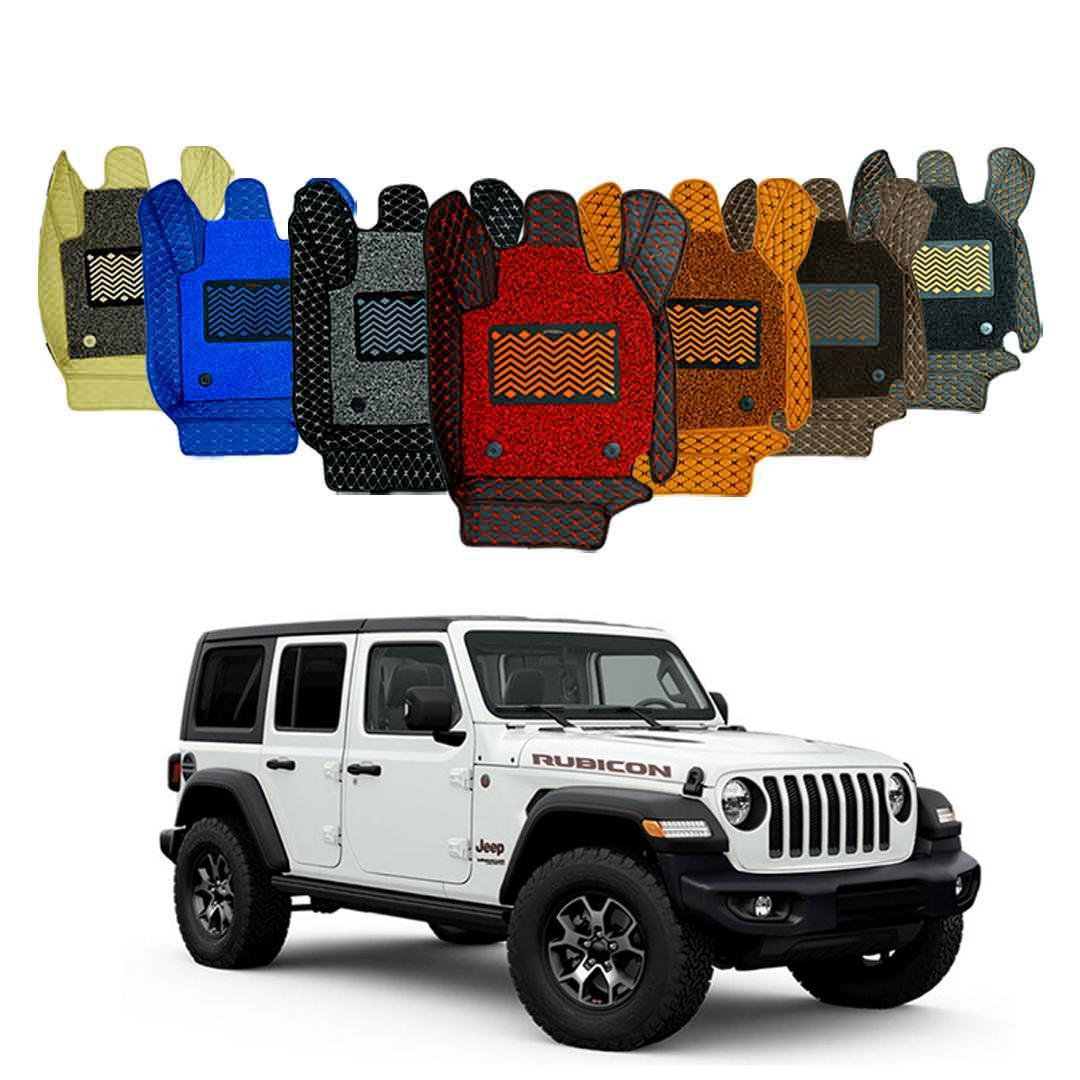 Jeep Wrangler - Luxurious 7D Floor Mats