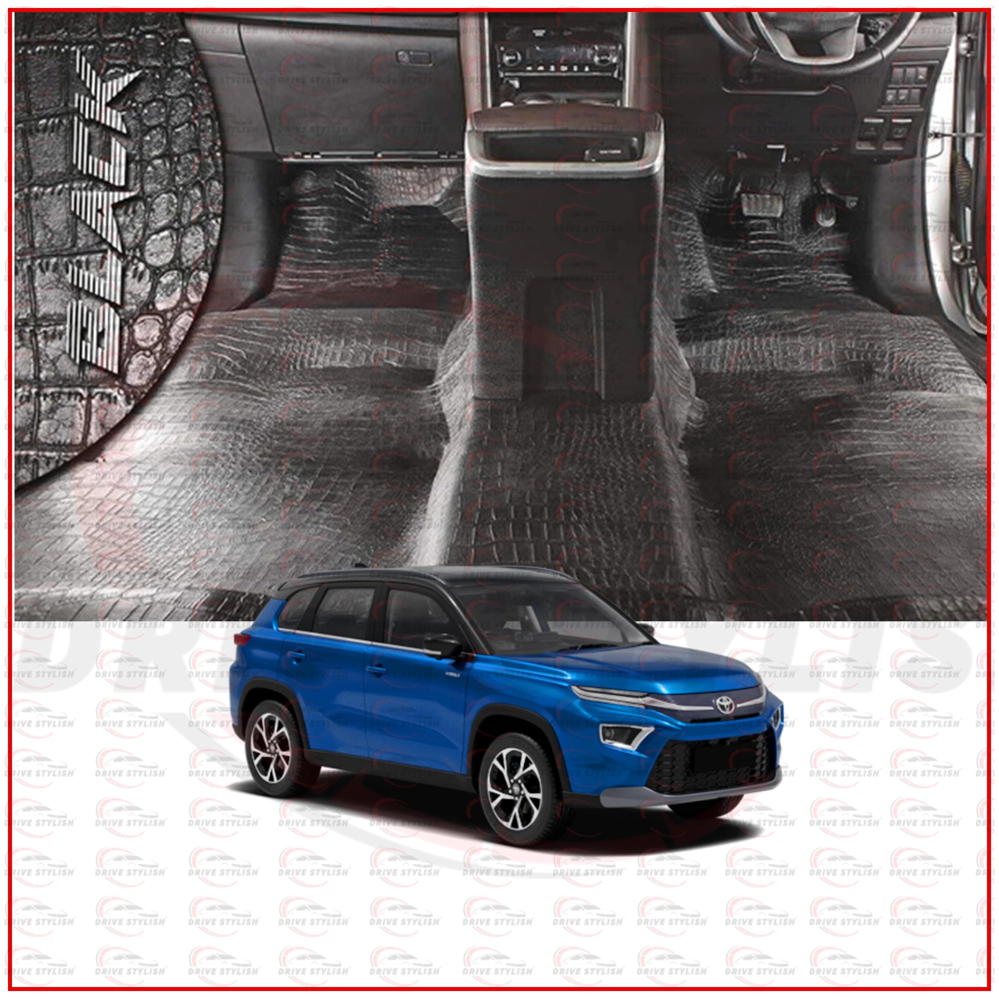 Car Flooring Lamination for the Toyota Hyryder