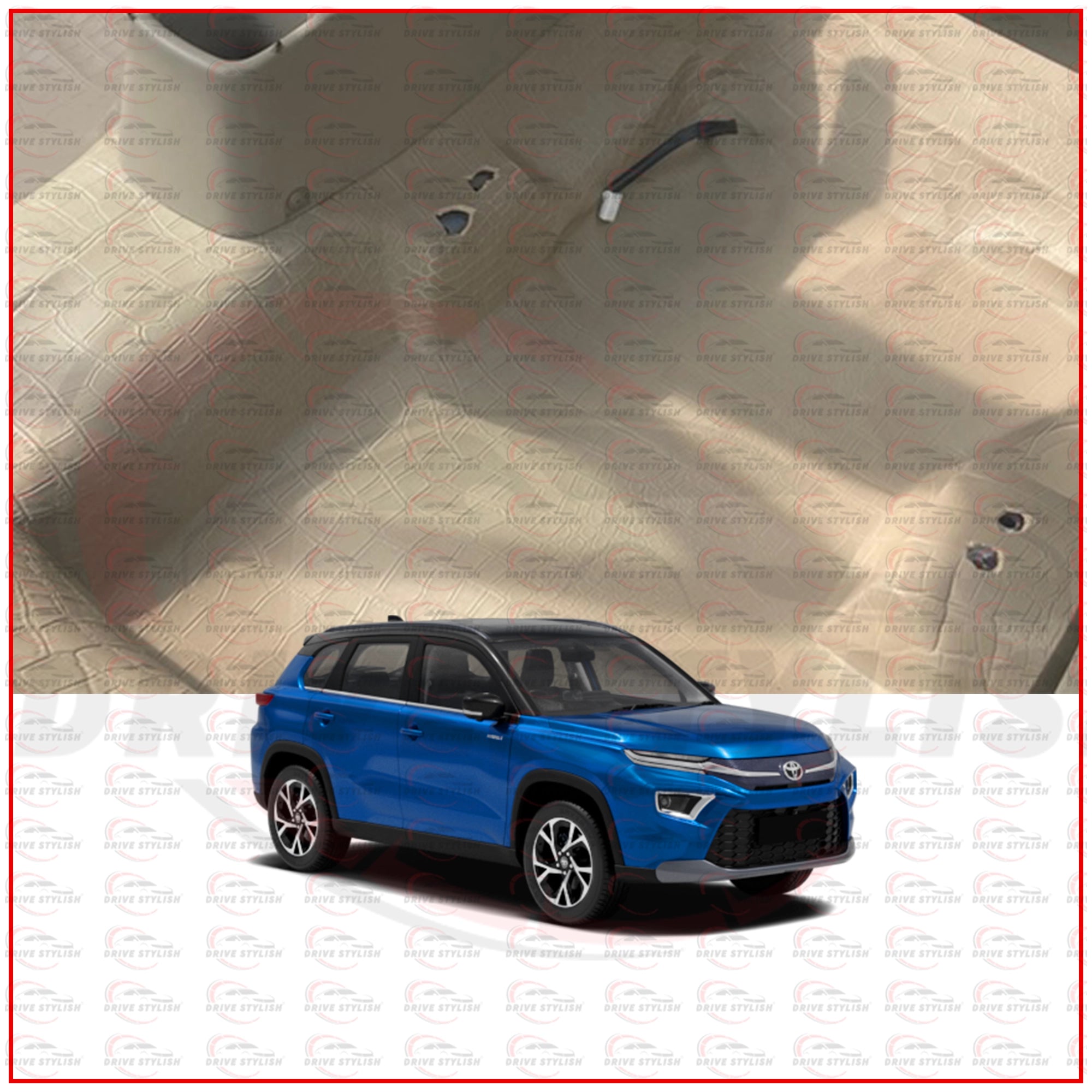 Car Flooring Lamination for the Toyota Hyryder