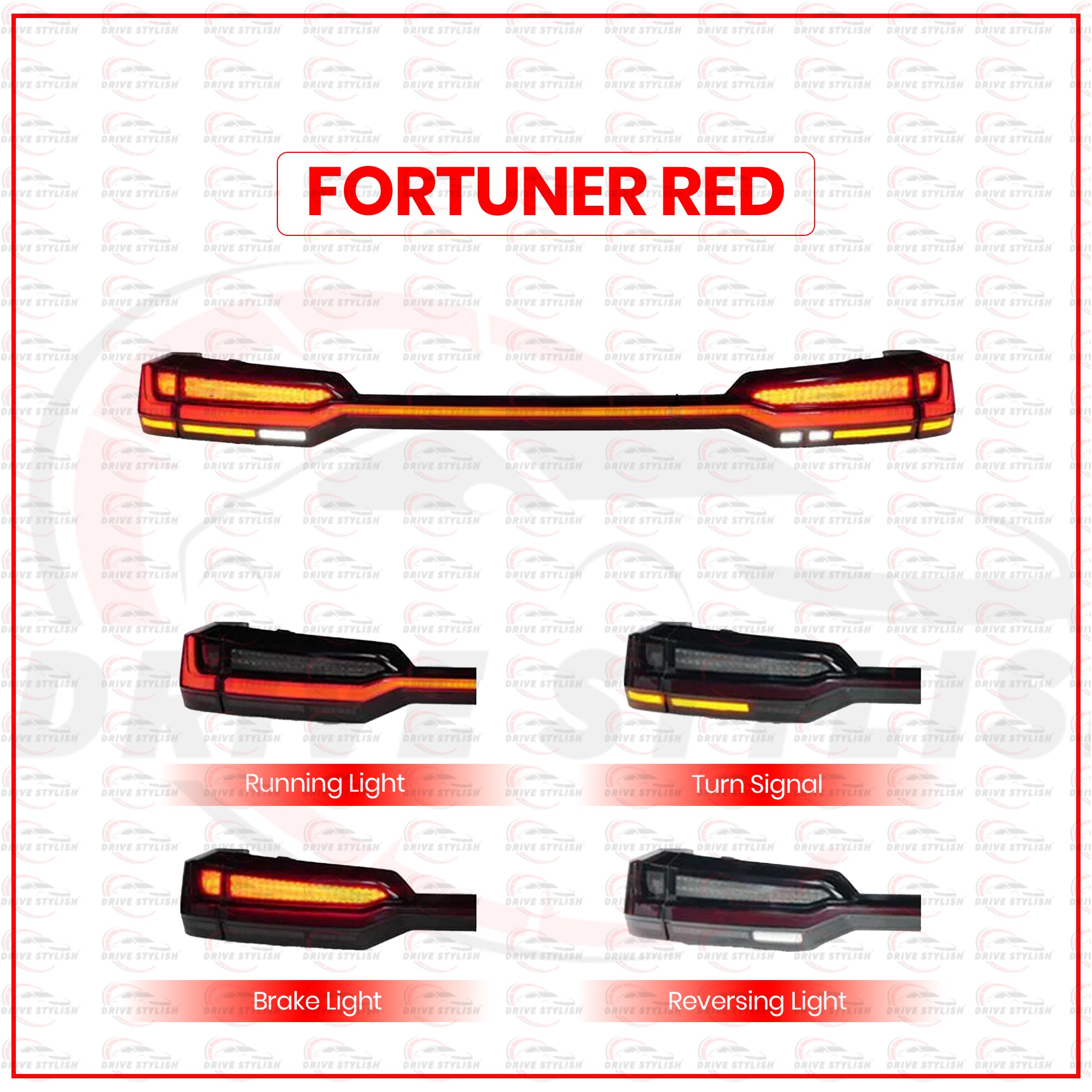 LC Style Tail Lamp for Toyota Fortuner