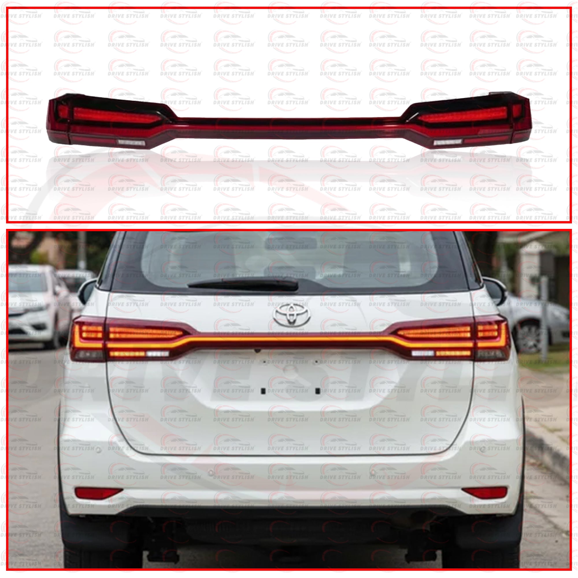 LC Style Tail Lamp for Toyota Fortuner