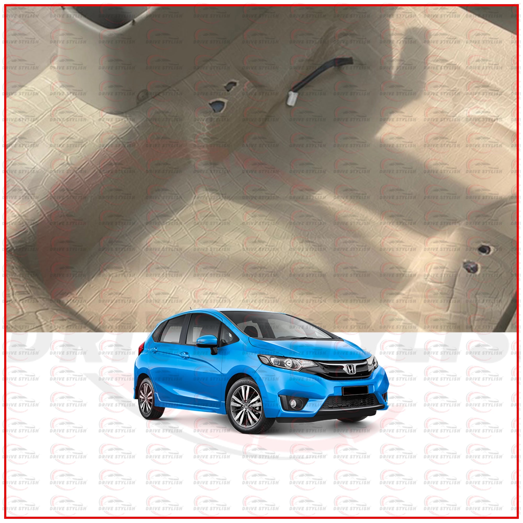Honda Jazz Car Flooring Lamination