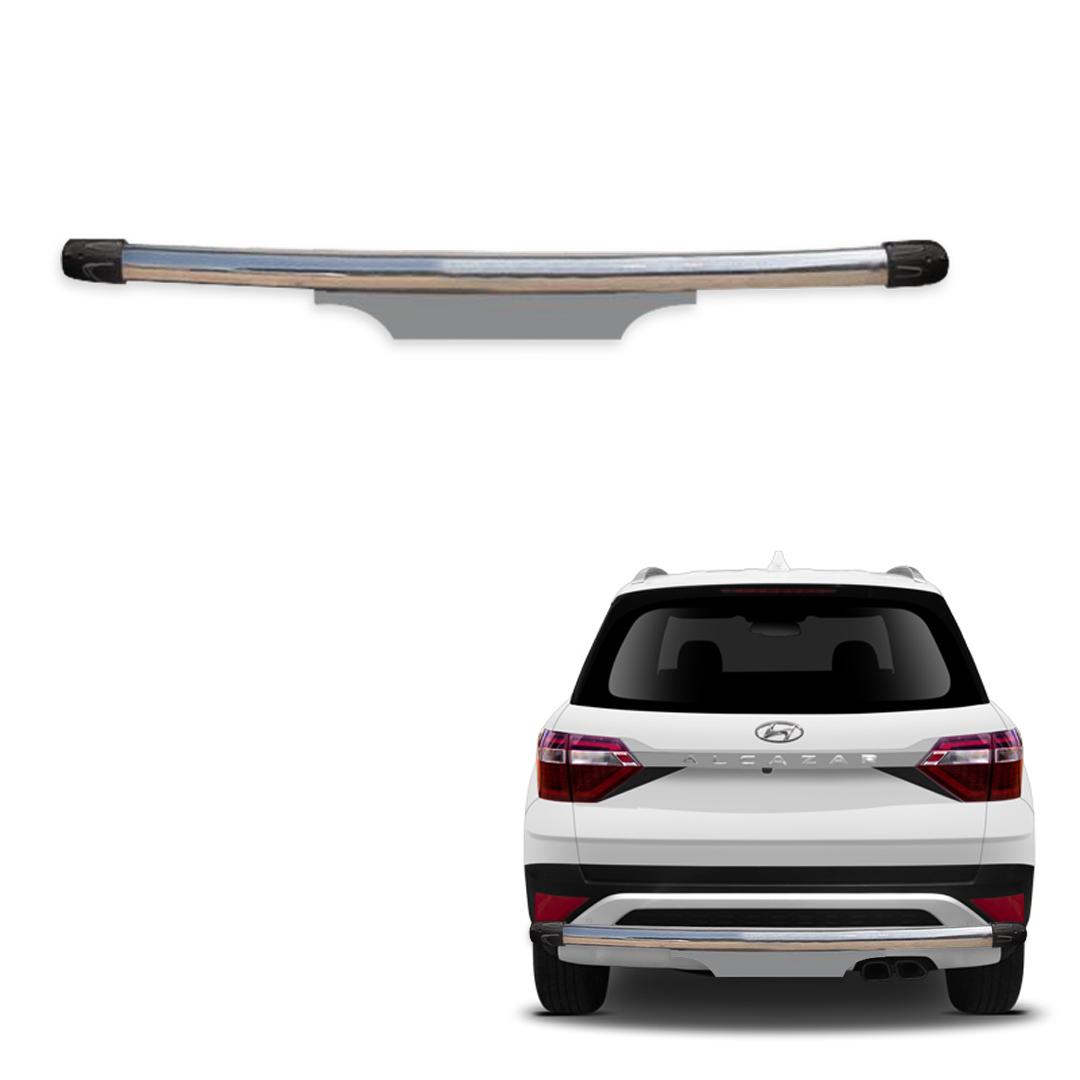 Rear Bumper Safety Guards for Hyundai Alcazar - in Active Plates