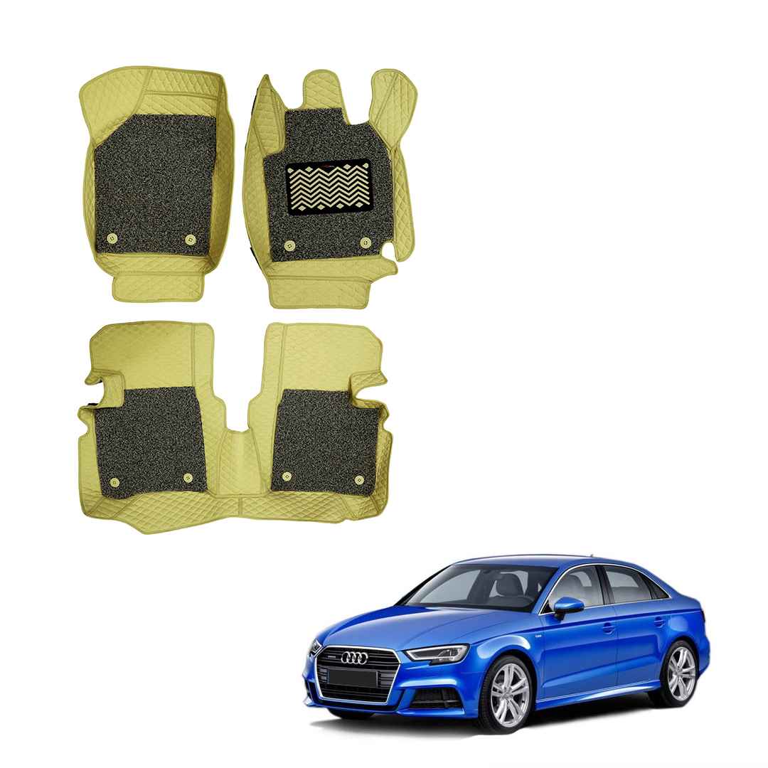 AUDI A3 Luxurious 7D Floor Mats