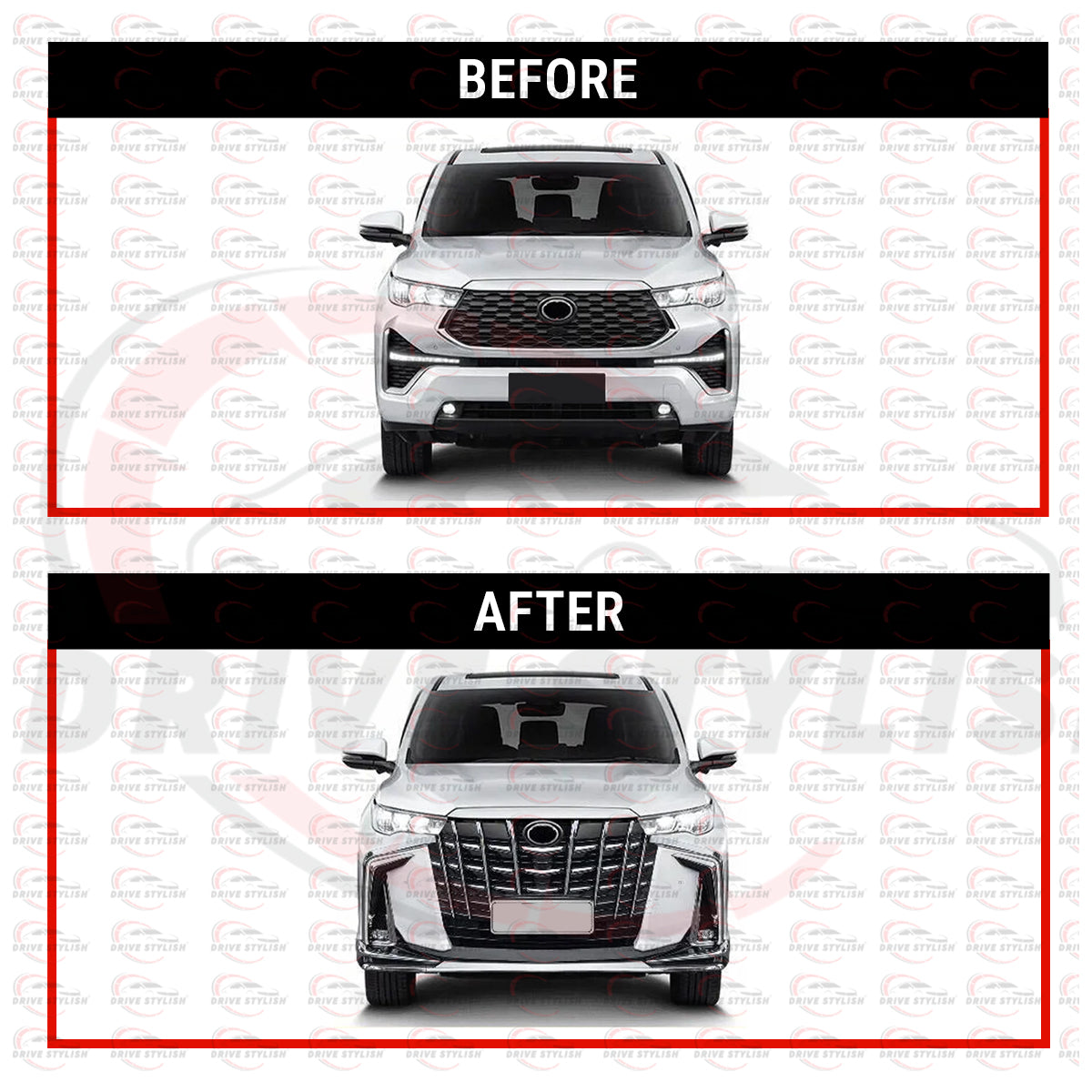 Alphard kit For Innova Hycross - ABS || Drivstylish