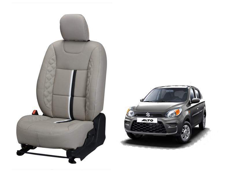 Maruti Suzuki Alto 800 Trace Series 3D Custom Nappa Leather Car Seat Covers