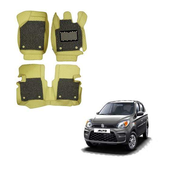 Maruti Suzuki Alto 800 Deluxe Floor Mats - Beige Colour