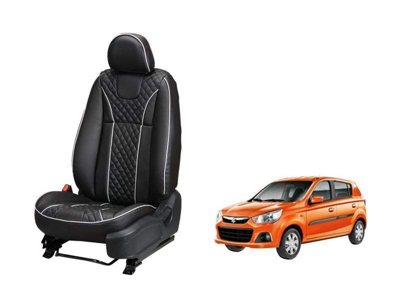 Maruti Suzuki Alto K10 Moon Series 3D Custom Art Leather Car Seat Covers