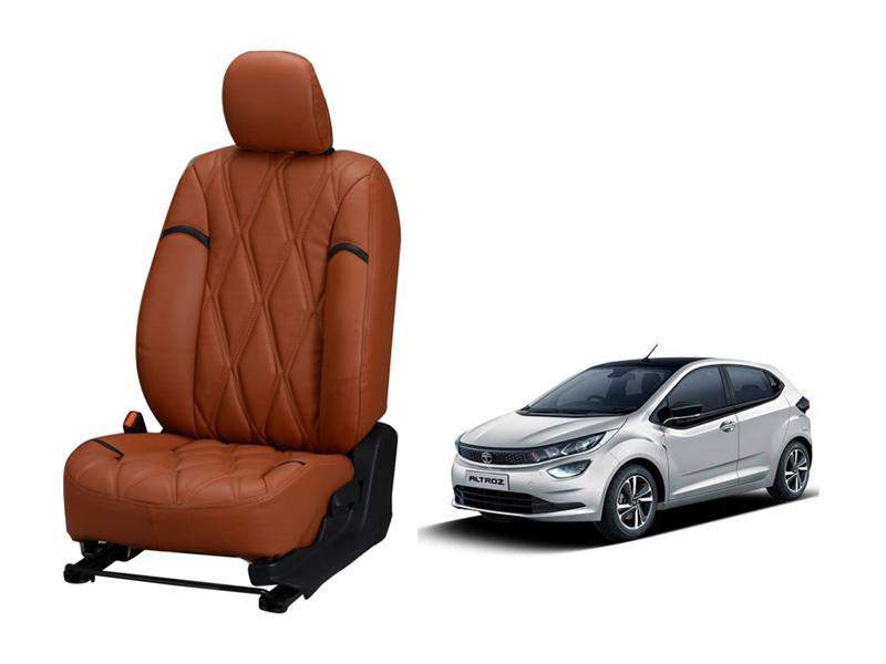 Tata Altroz Kite Series 3D Custom Nappa Leather Car Seat Covers