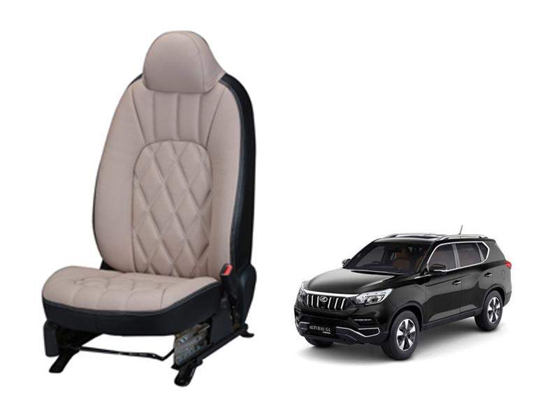 Mahindra Alturas Threading SERIES 3D CUSTOM ART LEATHER CAR SEAT COVERS