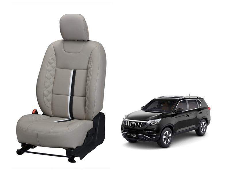 Mahindra Alturas Trace Series 3D Custom Nappa Leather Car Seat Covers