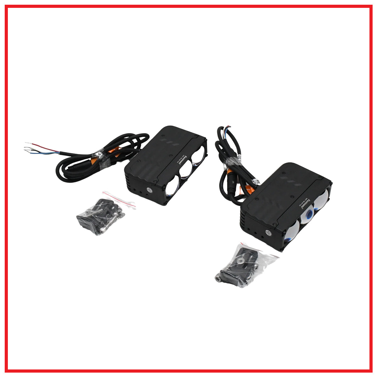 Aozoom W5 Dual Beam External Led Lamp || 3-lens Auxiliary Light ALZD-0