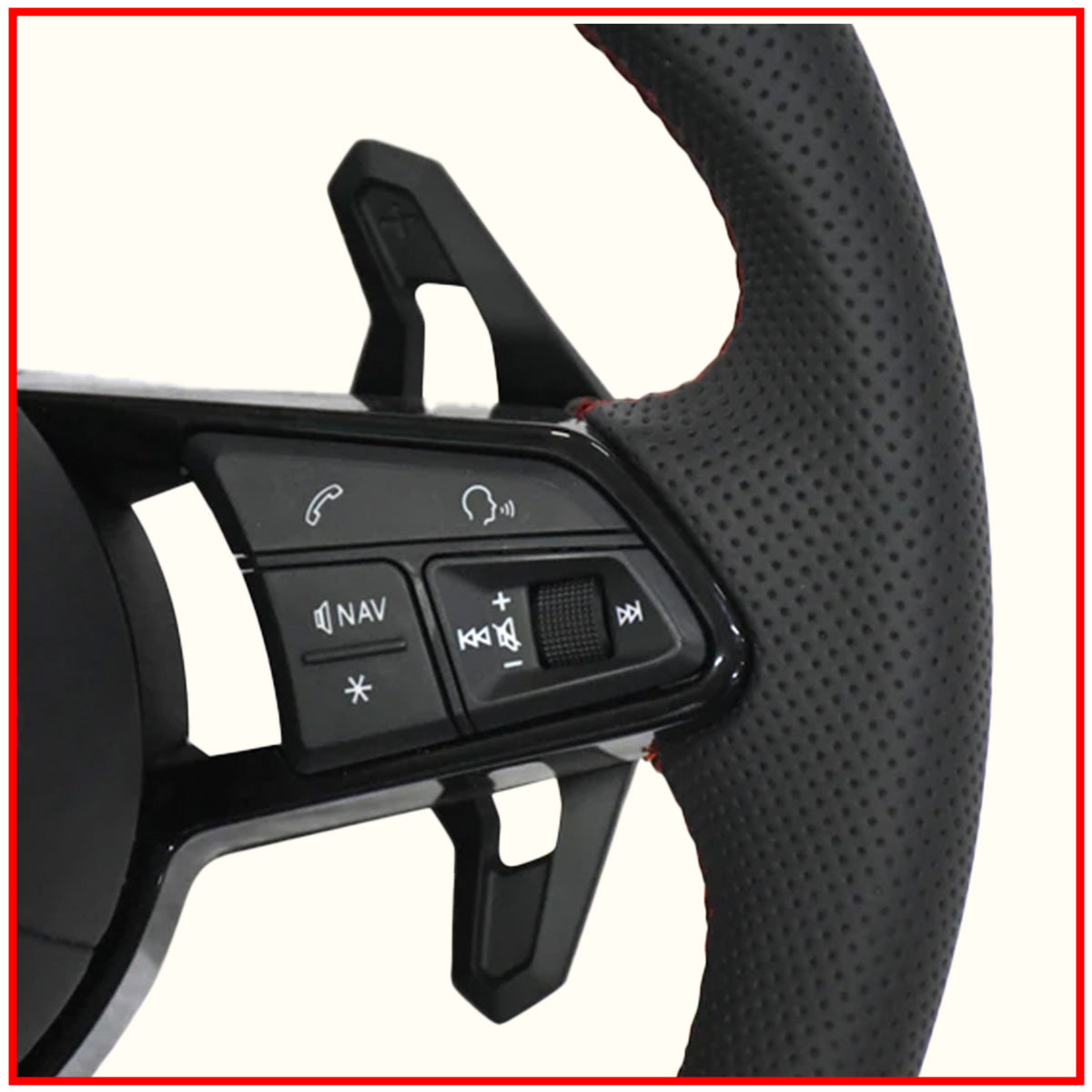 Audi R8-Style LED Steering Wheel
