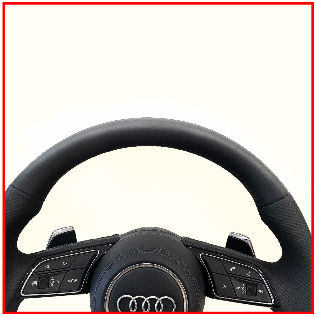 Audi RS Carbon Fibre Steering Wheel 